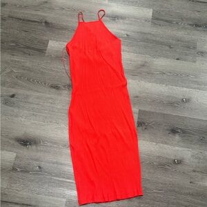 *NEW* Zara Backless Midi Dress